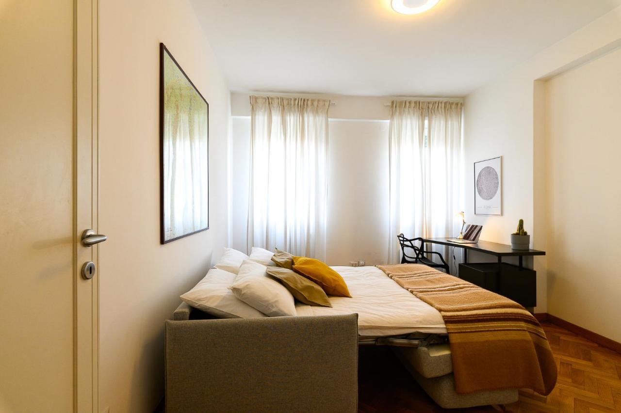 Peaceful Penthouse With Garage By Ndp Rent Apartment Roma Ngoại thất bức ảnh